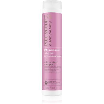 Paul Mitchell Clean Beauty Color Protect Shampoo sampon violet pentru păr în nuanțe reci de blond, decolorat sau șuvițat