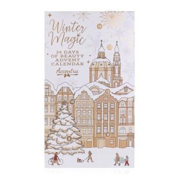 Set Cadou Advent Calendar de Craciun + Produse cosmetice Accentra, Winter Magic, 24 days of beauty