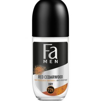 SHORT LIFE - Deodorant Roll-on Antiperspirant pentru Barbati - Fa Men Red Cedarwood Dry 72 h , 50 ml