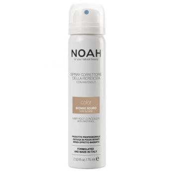 SHORT LIFE - Spray Corector cu Vitamina B5 pentru Acoperirea Radacinii Parului Blond Inchis Noah, 75 ml