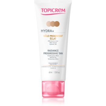 Topicrem UH FACE HYDRA+ Radiance Progressive Tan crema tonica radianta