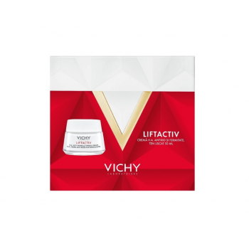 Vichy Xmas Liftactiv H.A Crema de zi antirid si fermitate pentru ten uscat 50 ml