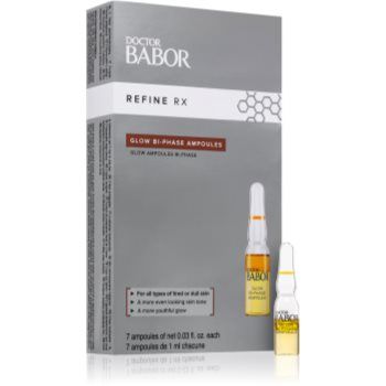 BABOR Doctor Babor - Refine RX Glow Bi-Phase Ampoules fiolă pentru o piele mai luminoasa