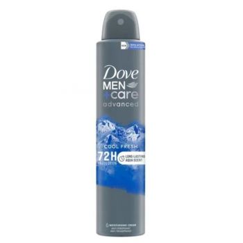 Deodorant Spray pentru Barbati - Dove Men +Care Advanced 72h Protection Cool Fresh, 200 ml