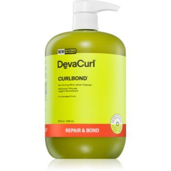 DevaCurl CurlBond™ demachiant spumant delicat pentru par deteriorat