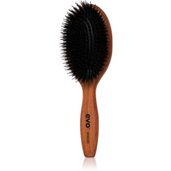 EVO Bradford Pin Bristle Dressing Brush perie de tip paletă cu peri de nailon și de mistreț