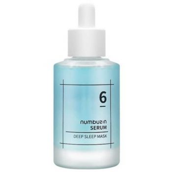 Masca-Serum pentru Noapte cu 3 tipuri de Acid Hialuronic, Numbuzin, No.6 Deep Sleep Mask Serum, 50 ml