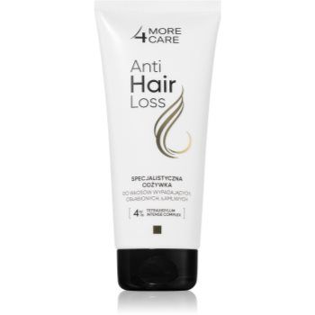 More4Care Anti Hair Loss balsam pentru indreptare pentru părul slab cu tendință de cădere