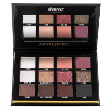 Paleta Farduri BPerfect Cosmetics Amplified Mini Shadow Palette