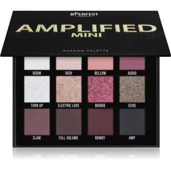 Paleta Farduri BPerfect Cosmetics Amplified Mini Shadow Palette