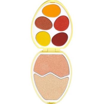 Paleta farduri Makeup Revolution I ♥ Revolution Easter Egg Face and Shadow Palette, Chick