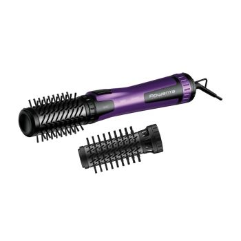 Perie rotativa cu aer cald Rowenta Brush Activ' CF9525F0  1000W  2 perii rotative  2 trepte de temperatura si viteza  functie jet de aer rece  generat