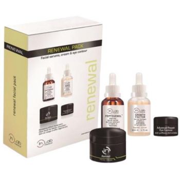 Set cadou Renewal Editie Limitata Inlab Medical (Ser antioxidant 30 ml + Ser facial 30 ml + Crema fata 50 ml + Crema ochi 15 ml )  Inlabmed059