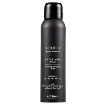 Spray cu ceara mata de par cu fixare puternică Touch Style Art Wax Artego, 150 ml