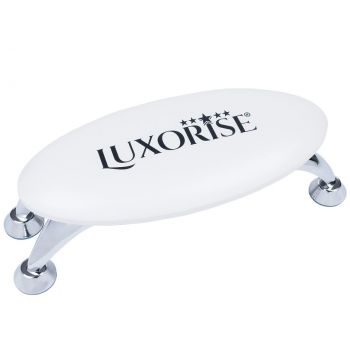 Suport Oval Ergonomic Manichiura LUXORISE, White