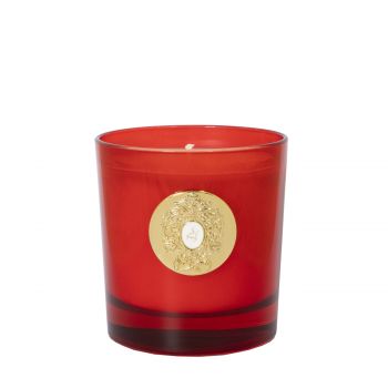 Wirtanen red cylindrical candle 500 gr