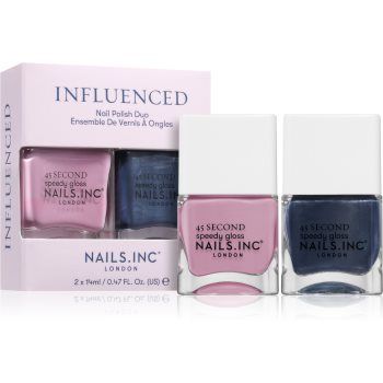 Nails Inc. Influenced set de lacuri de unghii