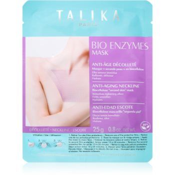 Talika Bust Phytoserum mască textilă iluminatoare decolteul si bustul