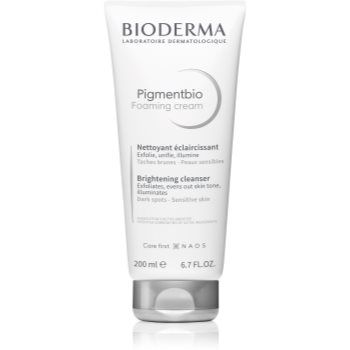 Bioderma Pigmentbio Foaming Cream spuma cremoasa pentru o curatare profunda cu efect de albire