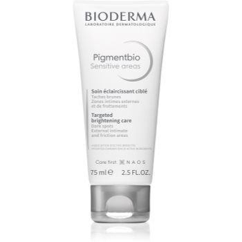 Bioderma Pigmentbio Sensitive Areas cremă de corp, cu efect de iluminare impotriva petelor intunecate