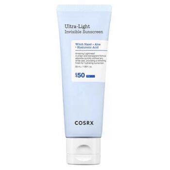 Crema pentru protectie solara cu SPF 50 PA++++ Ultra-Light Invisible Sunscreen Cosrx, 50 ml