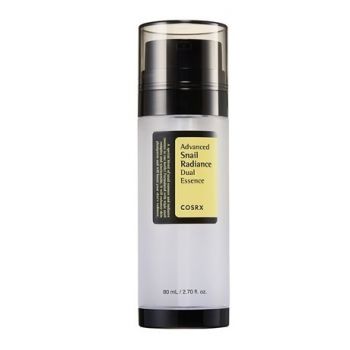 Esenta duala pentru stralucire cu Secretie de melc si Niacinamide, Advanced Snail COSRX, 80 ml