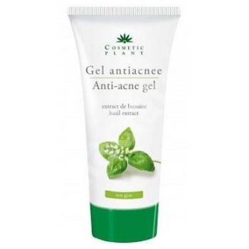 Gel antiacnee cu extract de busuioc Cosmetic Plant (Concentratie: Gel, Gramaj: 100 ml)