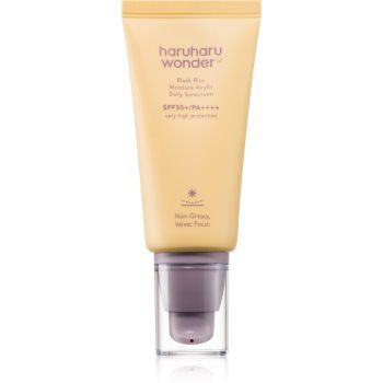 Haruharu Wonder Black Rice Moisture fluid protecție SPF 50+