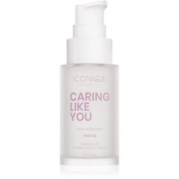 ICONIQUE Professional CARING LIKE YOU Deep Hydration ulei hidratant pentru păr uscat și deteriorat