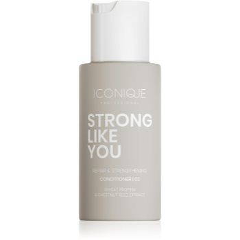 ICONIQUE Professional STRONG LIKE YOU Repair & Strengthening balsam pentru indreptare pentru par deteriorat