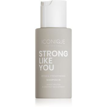 ICONIQUE Professional STRONG LIKE YOU Repair & Strengthening sampon pentru regenerare pentru par deteriorat