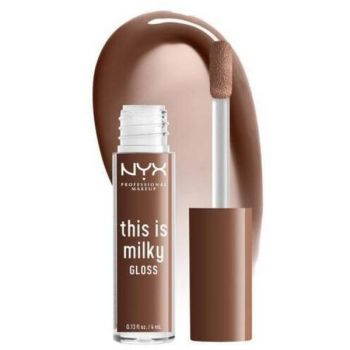 Luciu de buze, NYX Professional Makeup, This Is Milky Lip Gloss, Milk The Coco, 4 ml