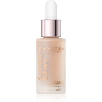 Makeup Revolution Superdewy primer pentru stralucire si netezire