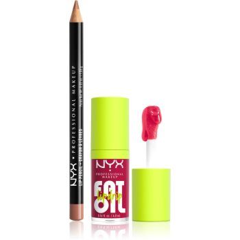 NYX Professional Makeup Fat Oil Lip Drip set îngrijire buze