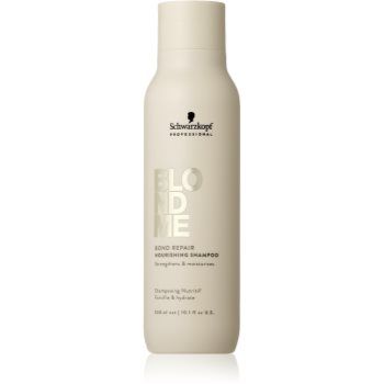 Schwarzkopf Professional Blondme Bond Repair Nourishing Shampoo șampon intens hrănitor pentru par blond