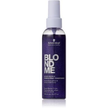 Schwarzkopf Professional Blondme Bond Repair Purple Spray Conditioner balsam de par violet Spray