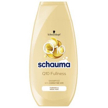 SHORT LIFE - Sampon cu Coenzima Q10 pentru Par Fragil si Subtire - Schwarzkopf Schauma Q10 Shampoo for Thinning & Weak Hair, 250 ml