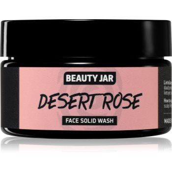 Beauty Jar Desert Rose sapun pentru curatarea fetei pentru piele sensibilă