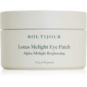 BOUTIJOUR Lotus Melight Eye Patch masca hidrogel pentru ochi impotriva ridurilor si cearcanelor