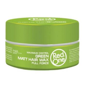 Ceara de par RedOne Full Force Aqua Hair Wax Green - verde, 150 ml