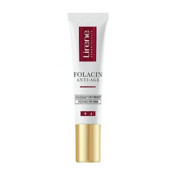 Crema anti-age pentru zona ochilor, cu efect netezitor Lirene, 15 ml