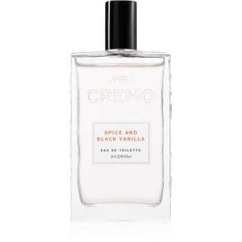 Cremo Spice & Black Vanilla Spray Cologne eau de cologne pentru bărbați