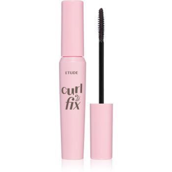 ETUDE Curl Fix Mascara mascara waterproof pentru volum și gene curbate