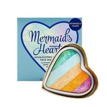 Iluminator Makeup Revolution I Heart Makeup Blushing Hearts Mermaids, 10 g