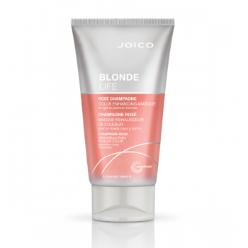 Masca de par Joico Blonde Life Color Enhancing Masque Rose Champagne 150 ml