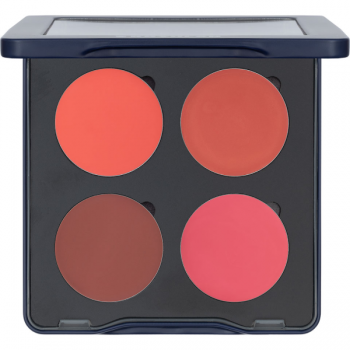 Paleta blush cremos Kryolan Cream Blush Palette Blush2 4 culori