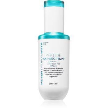 Peter Thomas Roth Peptide Skinjection™ Amplified Wrinkle-Fix Serum Refillable serum intensiv pentru fermitate pentru netezirea instantanee a ridurilor