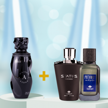 Set Cadou Parfum Barbati - Flair + Pathway Homme + Status Homme