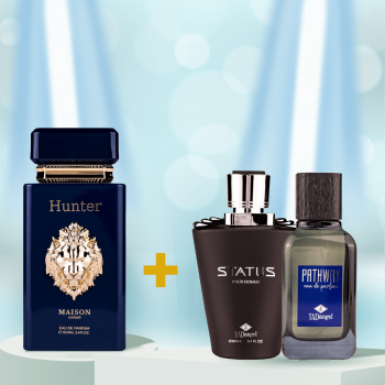 Set Cadou Parfumuri Barbati - Hunter + Pathway Homme + Status Homme