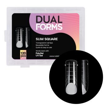 Tips Slim Square Dual Forms - 120 buc